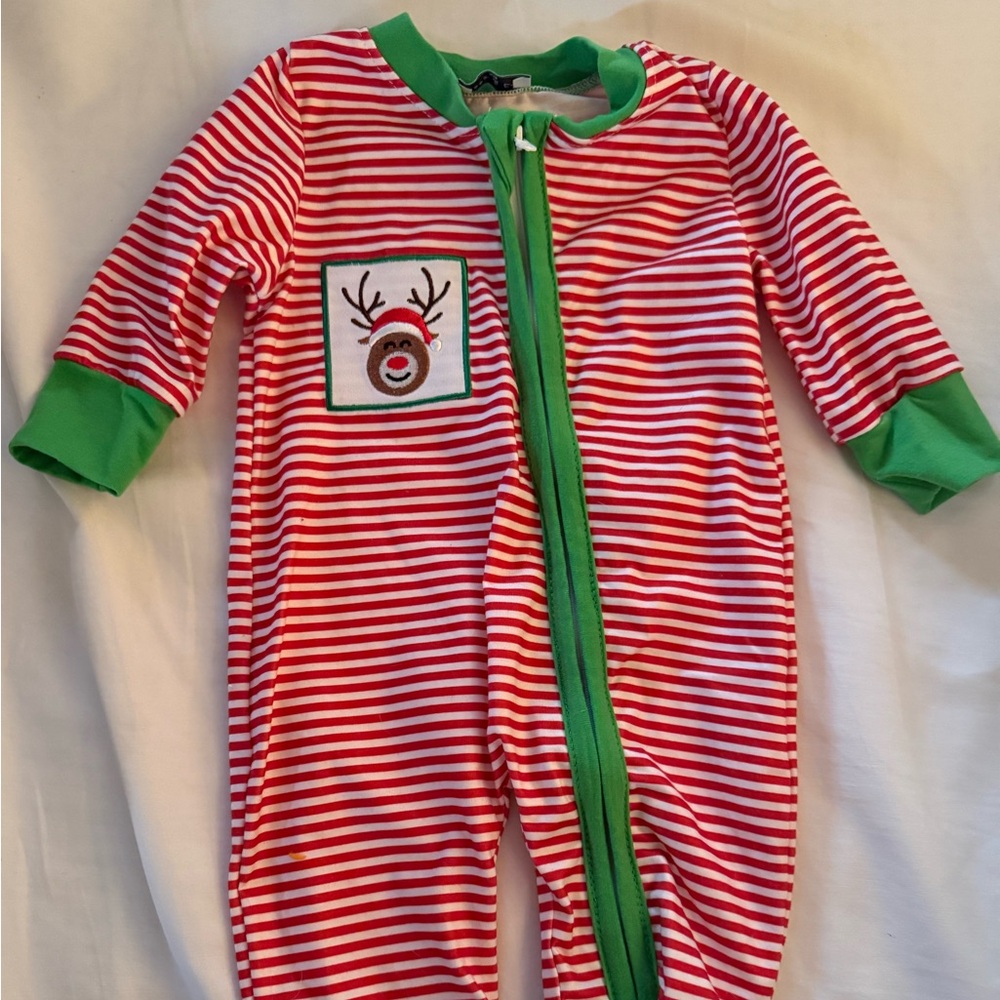 Christmas reindeer onsie